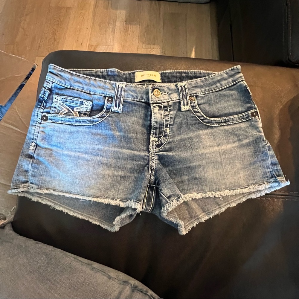 Big Star Liv faded Jean shorts